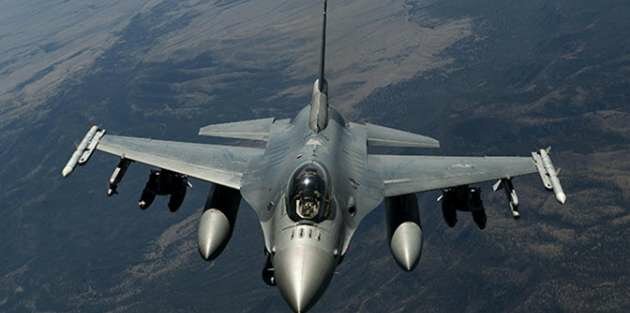 F-16#039;lar bombaladı, 7 terörist öldürüldü!